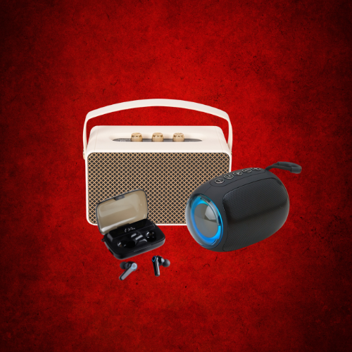 Caixinhas de Som e Fones de Ouvido